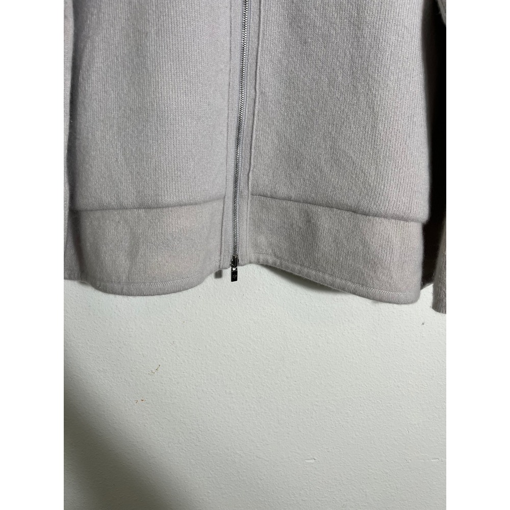 LORO PIANA Baby Cashmere Reversible Full Zip Hoodie Poncho Sweater - Picture 7 of 16